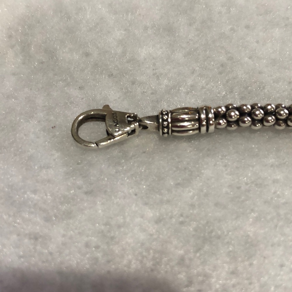 Authentic Lagos Sterling Silver Rope Bracelet